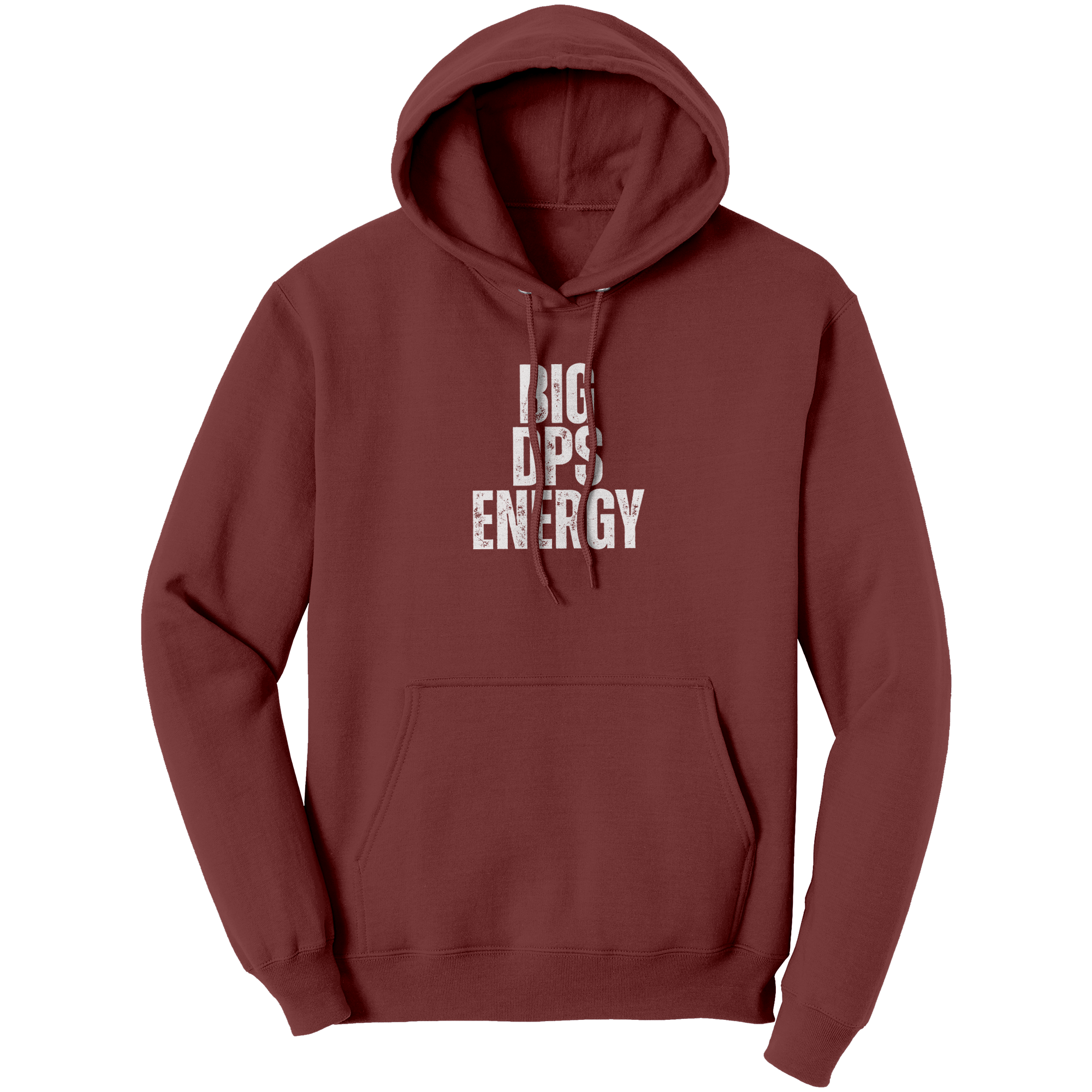 Big_DPS_Energy_Hoodie__Funny_Gamer_Ho_Maroon_Front_Mockup.png