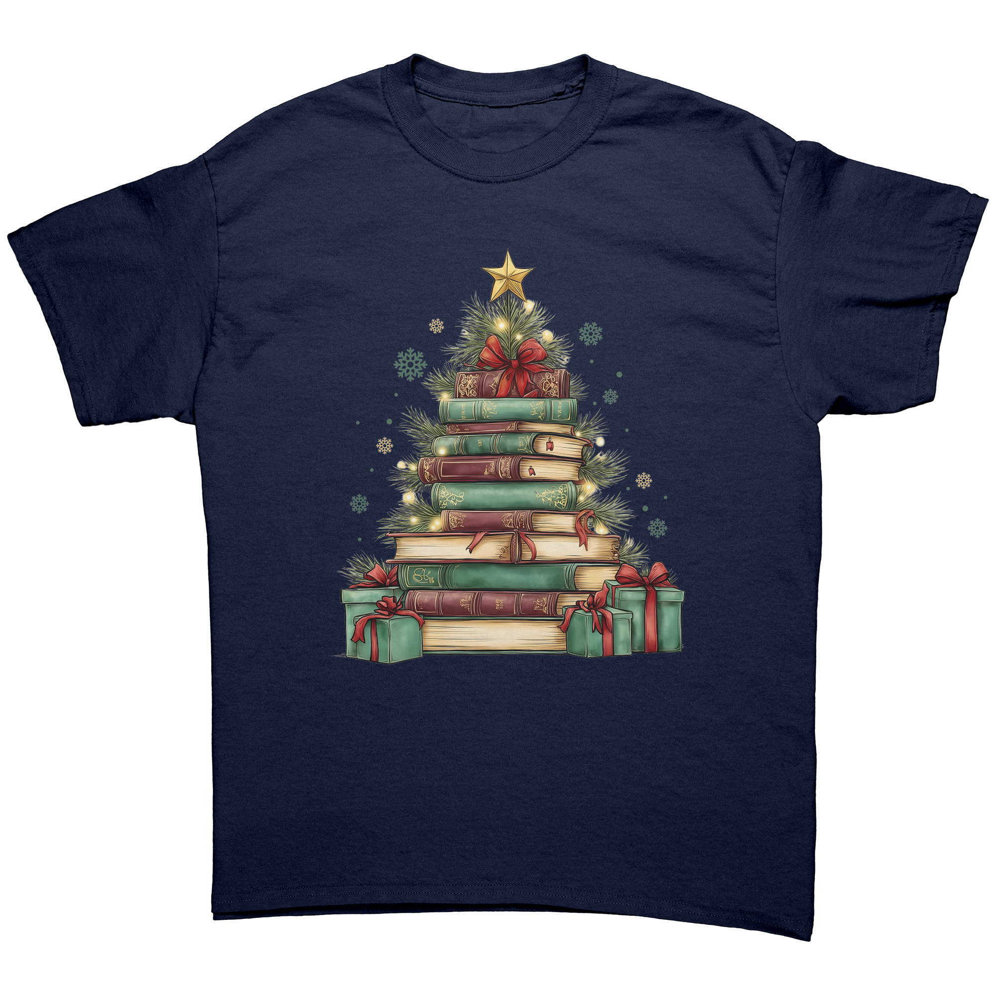 Book_Tree_Christmas_Shirt__Minimalist_H_Navy_Front_Mockup.png