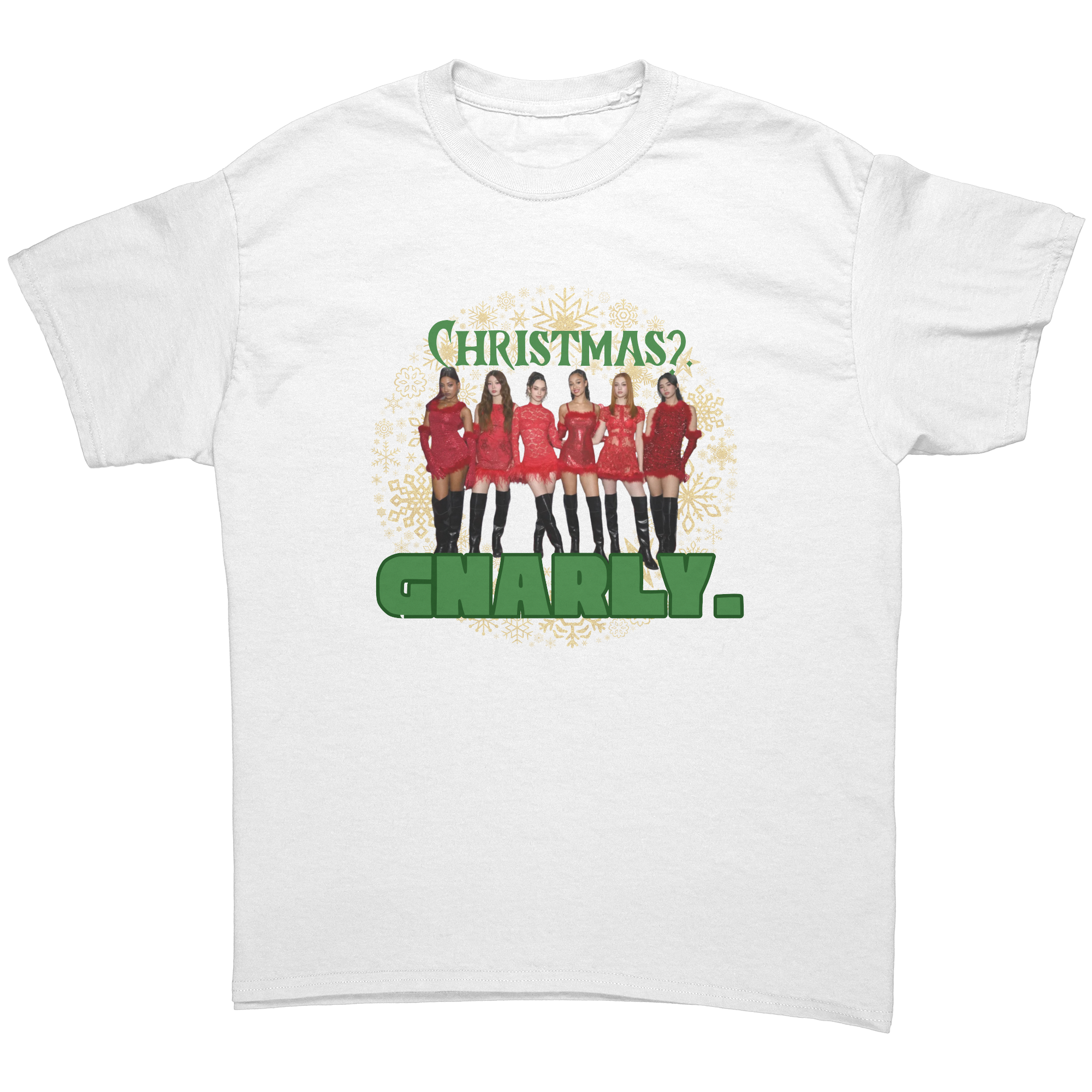 Christmas_Gnarly_Katseye_T-Shirt__Kpo_White_Front_Mockup.png