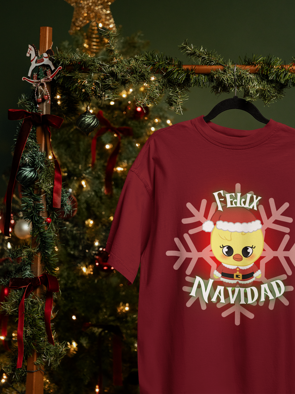 Felix Navidad” SKZOO BbokAri Christmas T-Shirt – Stray Kids Holiday Tee