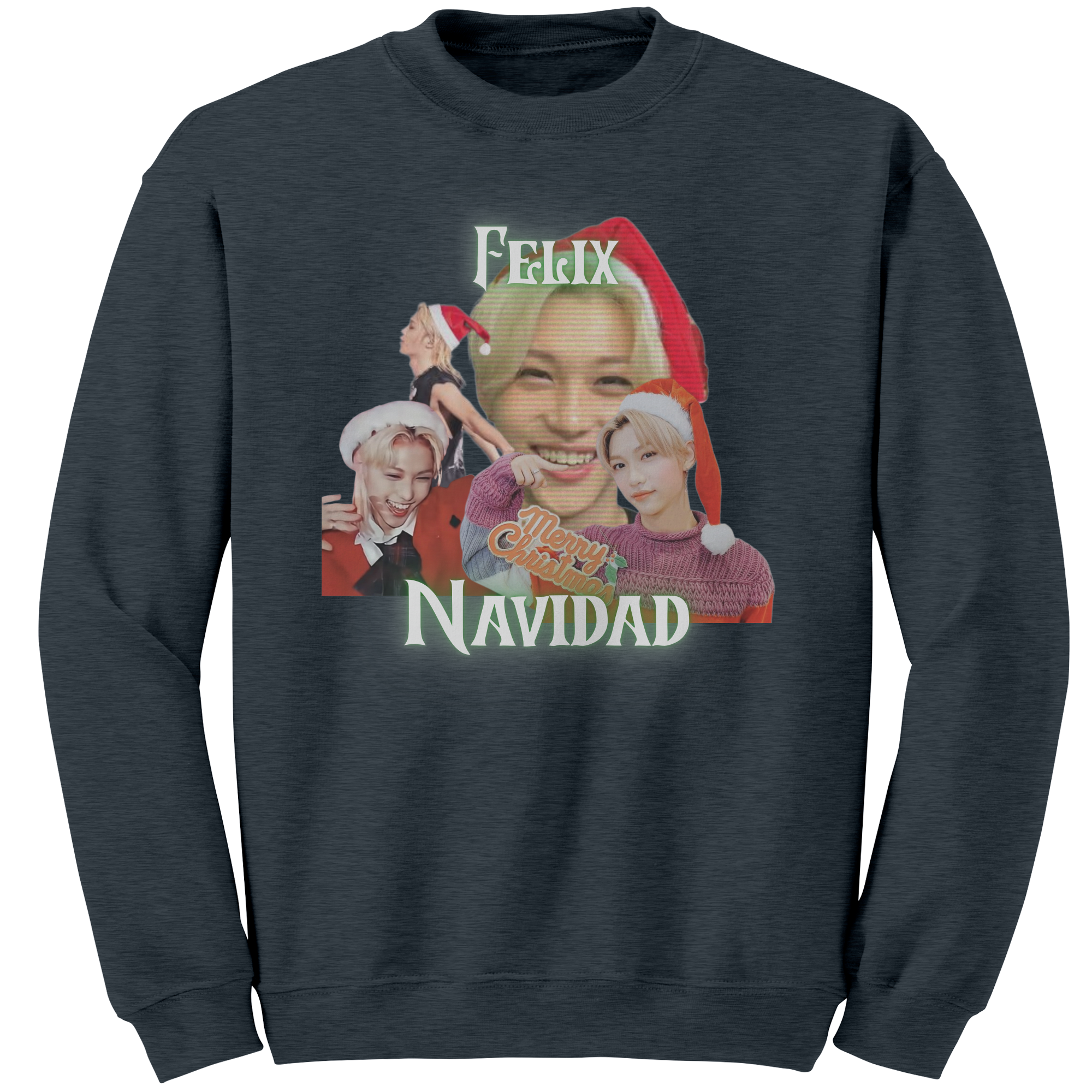 Felix_Navidad_Sweatshirt__Funny_Stray_K_Dark_Heather_Mockup.png