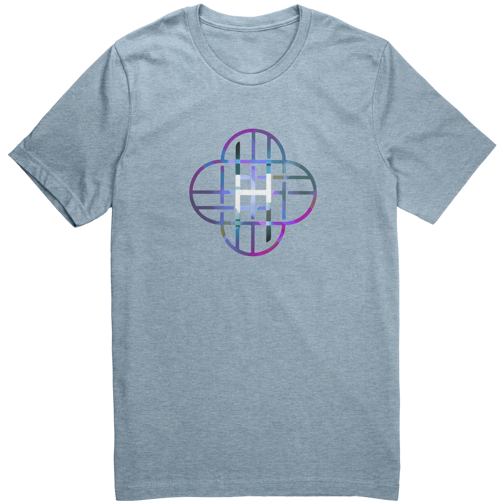 Huntrix_K-Pop_Demon_Hunters_Shirt__Fa_Heather_Blue_Mockup.png