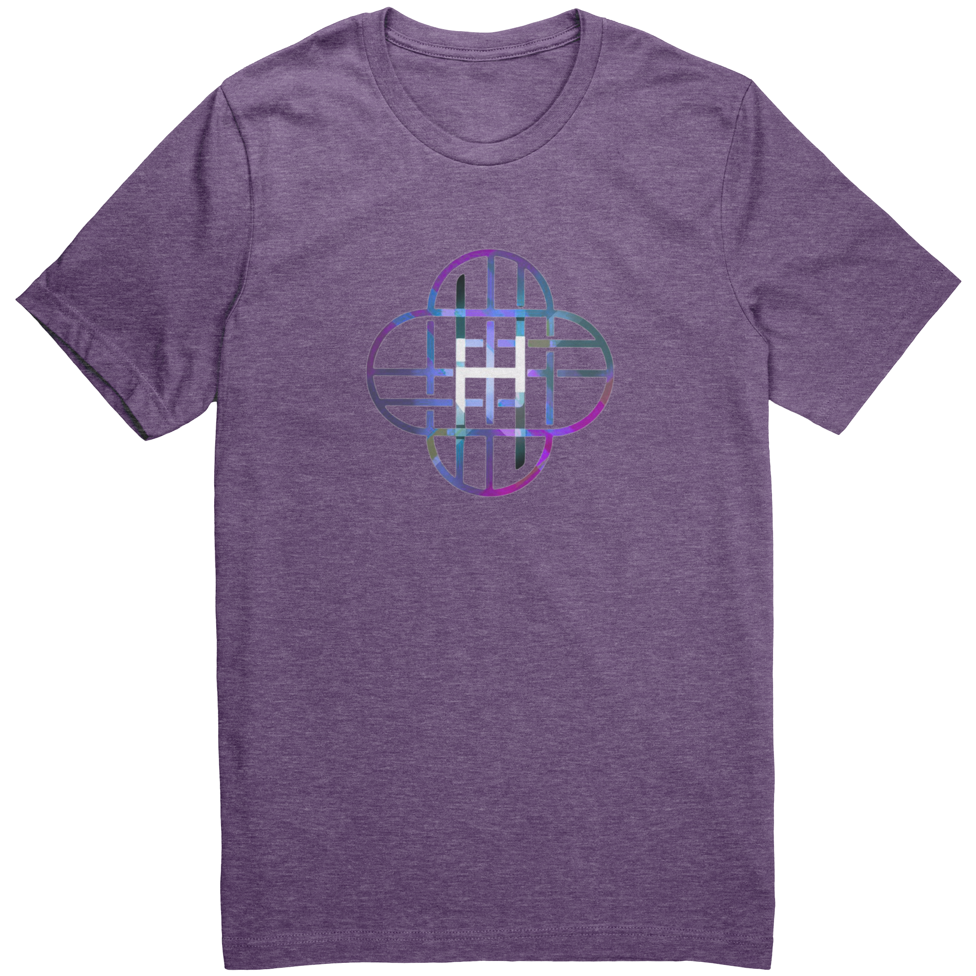 Huntrix_K-Pop_Demon_Hunters_Shirt__Fa_Heather_Team_Purple_Front_Mockup.png