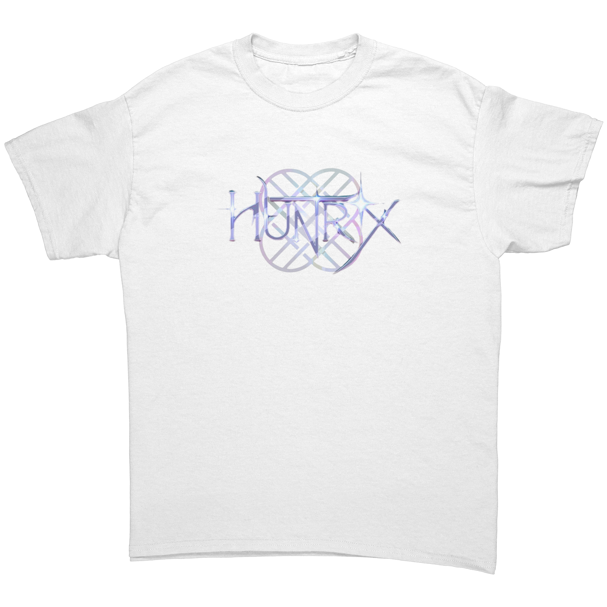 Huntrix_T-Shirt__Futuristic_Demon_Hun_White_Front_Mockup.png