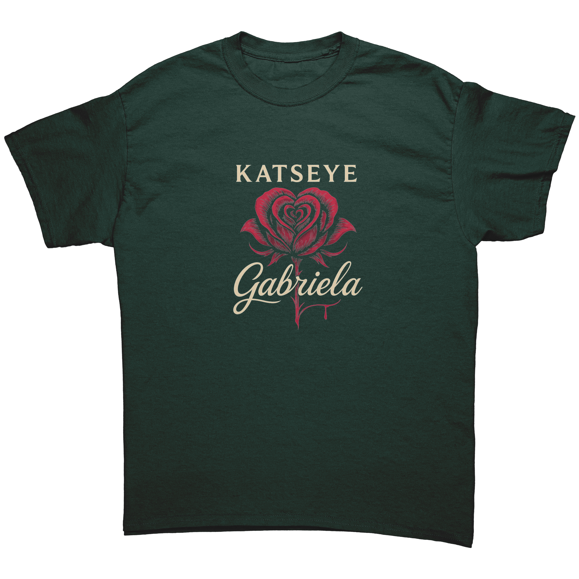 Katseye_Gabriela_Rose_Tee__Dramatic_R_Forest_Green_Mockup.png