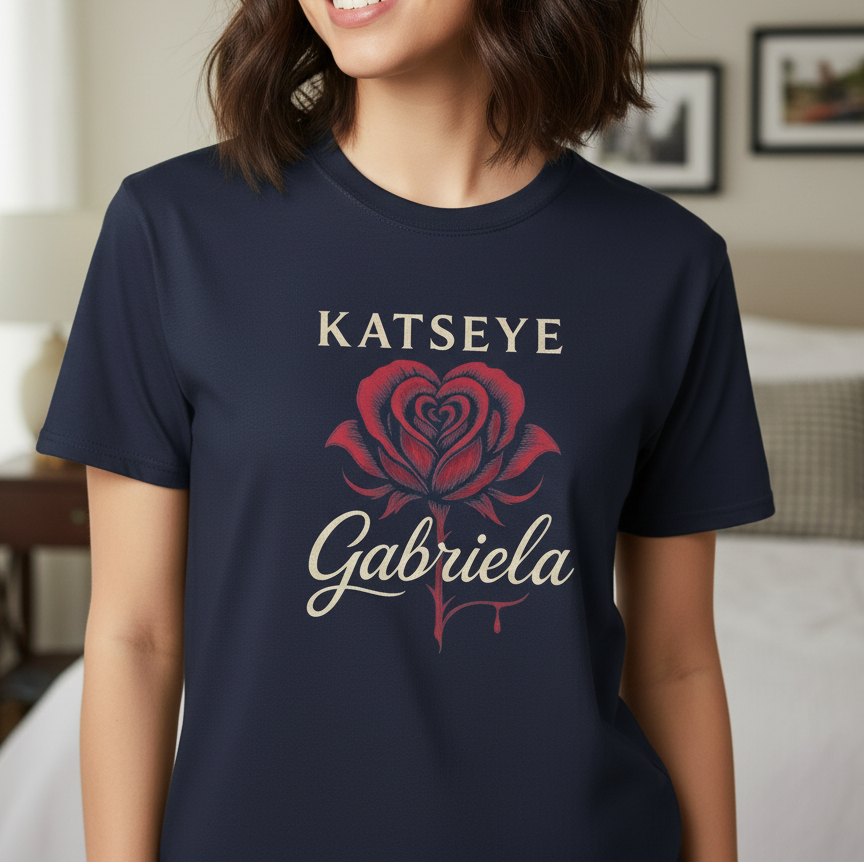 Katseye Gabriela Rose Tee: Kpop Fan Shirt