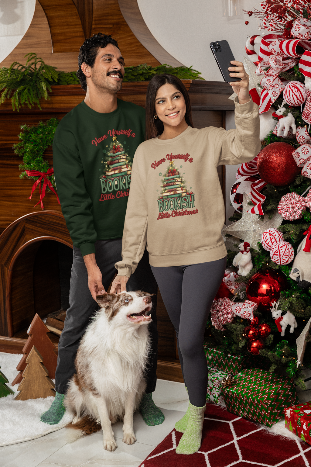 Have Yourself a Bookish Little Christmas Sweatshirt