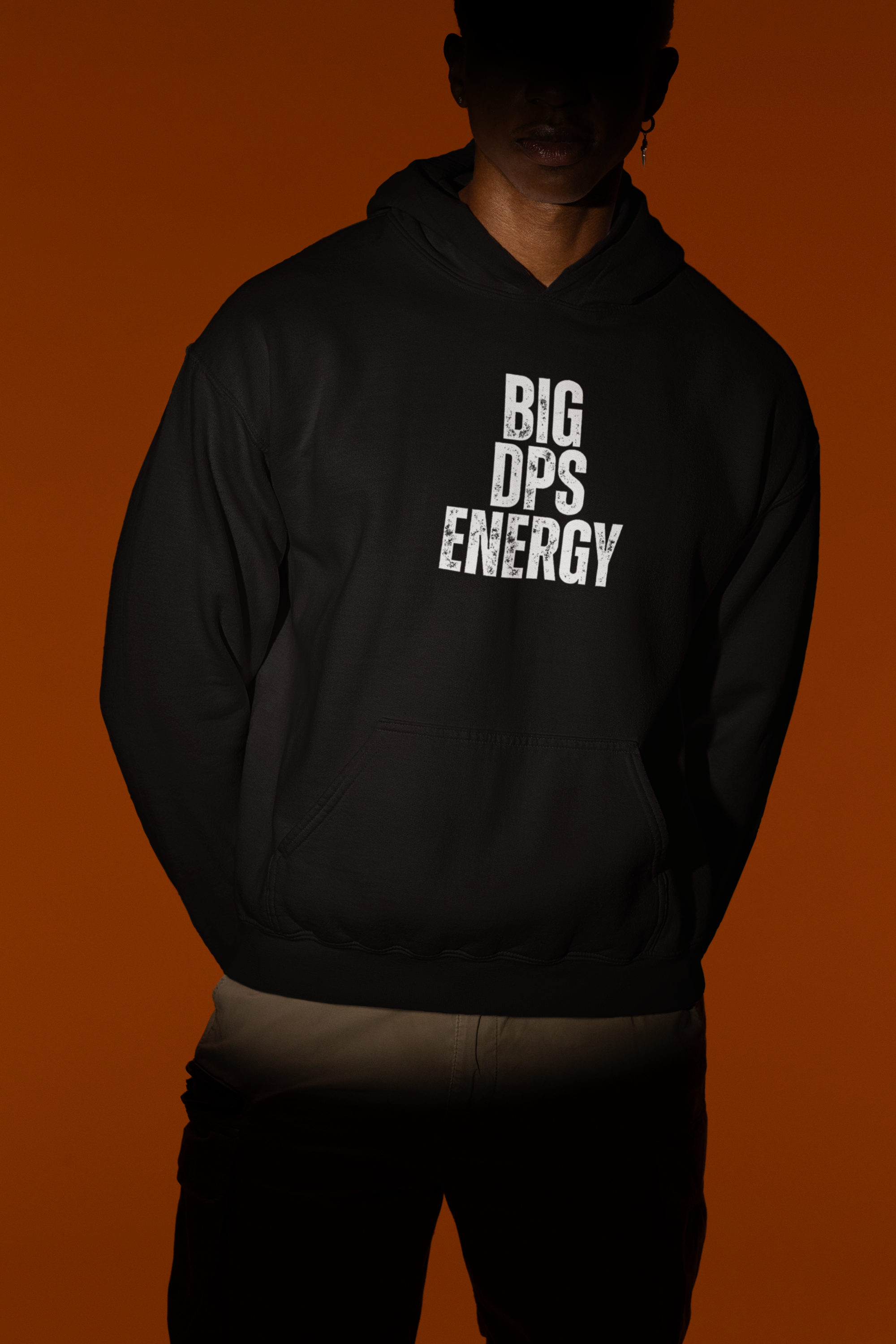 Big DPS Energy Hoodie – Funny Gamer Hoodie, MMO DPS Sweatshirt, Gaming Gift