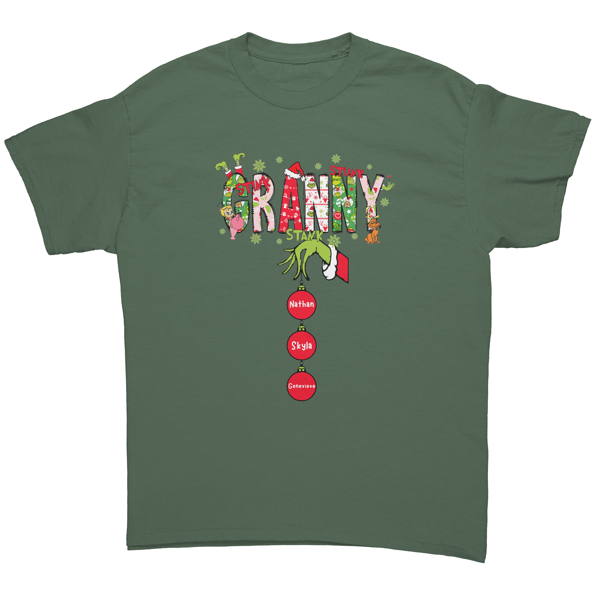 granny_grinch_tee_Military_Green_Front_Mockup.png
