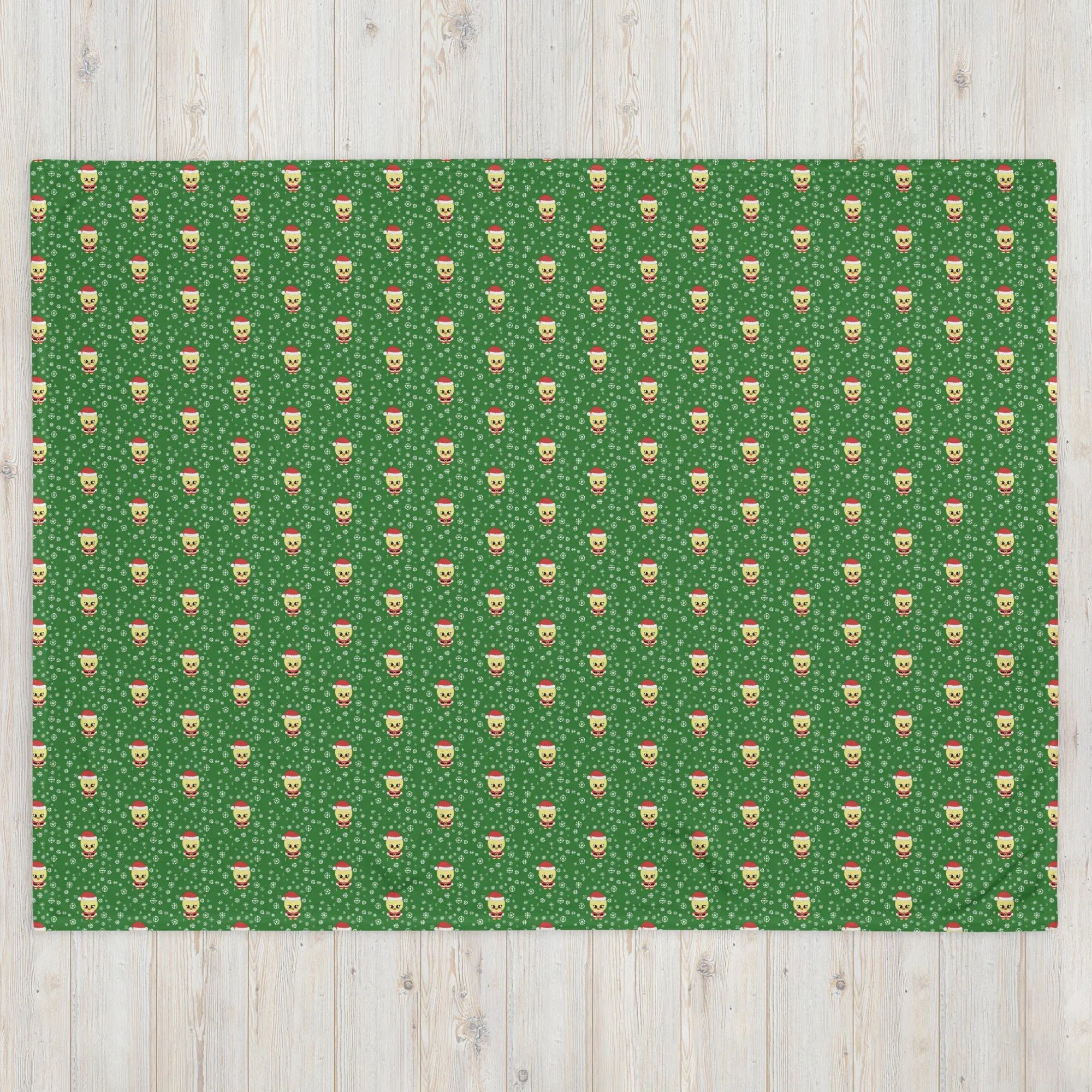 BbokAri Santa Blanket – SKZOO Christmas Blanket – Cozy Holiday K-Pop Throw