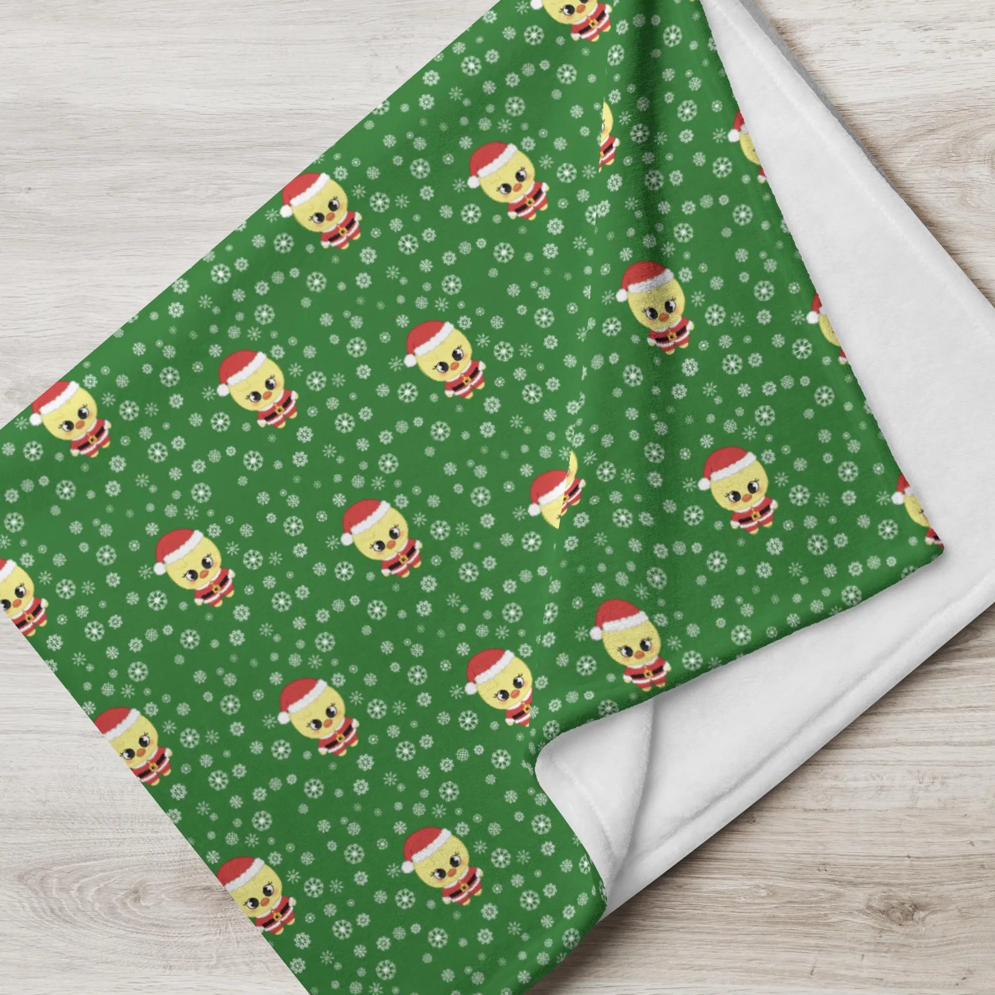 BbokAri Santa Blanket – SKZOO Christmas Blanket – Cozy Holiday K-Pop Throw
