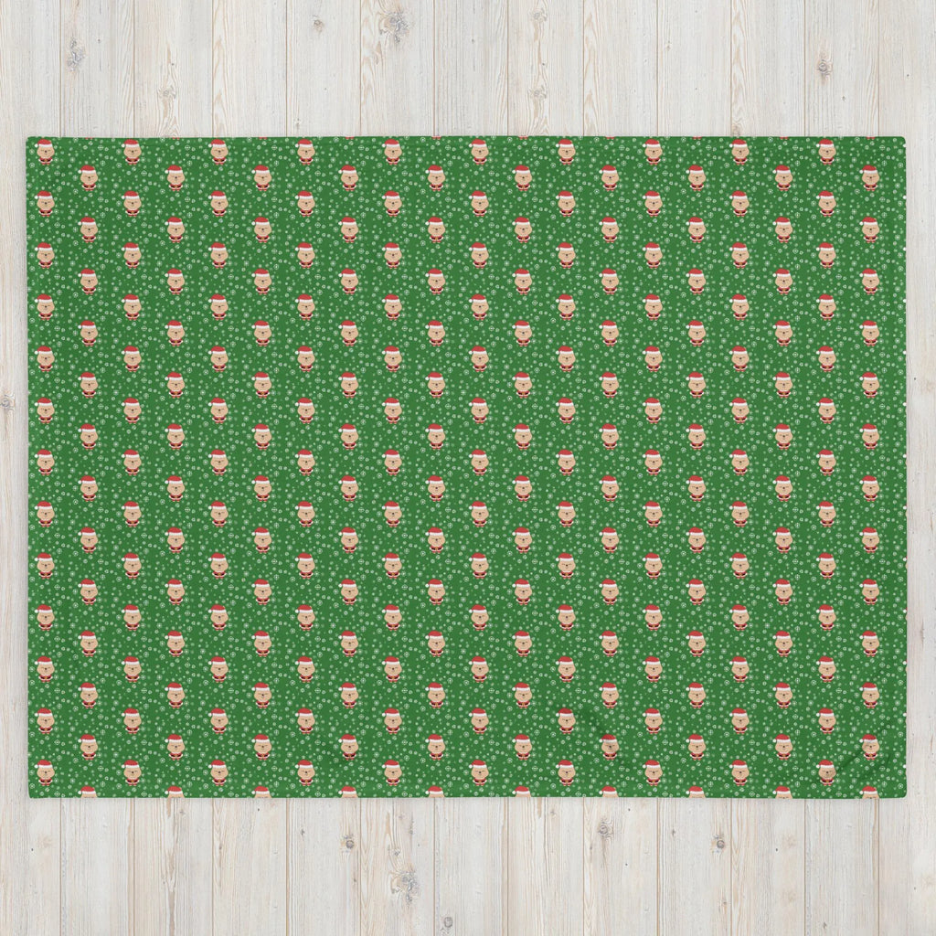 Han Quokka Santa Blanket – SKZOO Christmas Blanket – Cozy Holiday K-Pop Throw