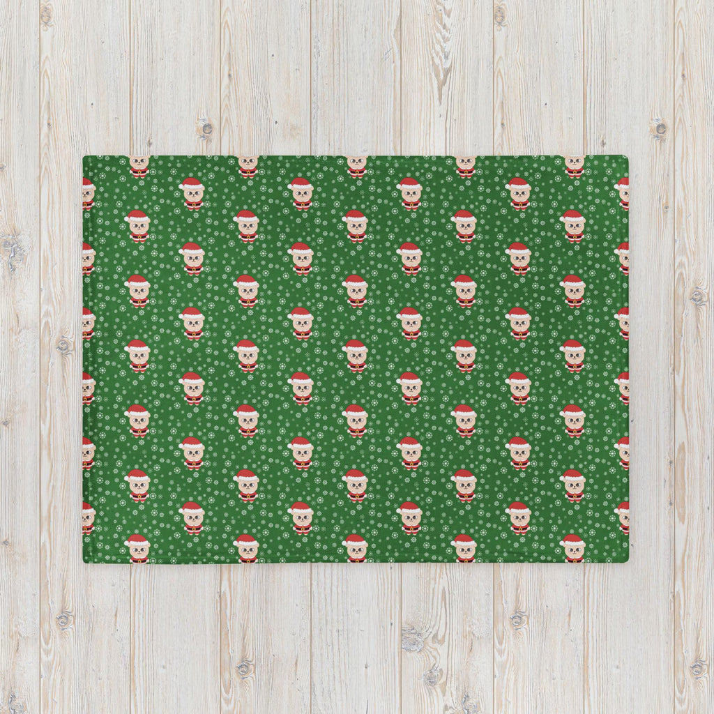 PuppyM Santa Blanket – SKZOO Christmas Blanket – Seungmin Holiday K-Pop Throw