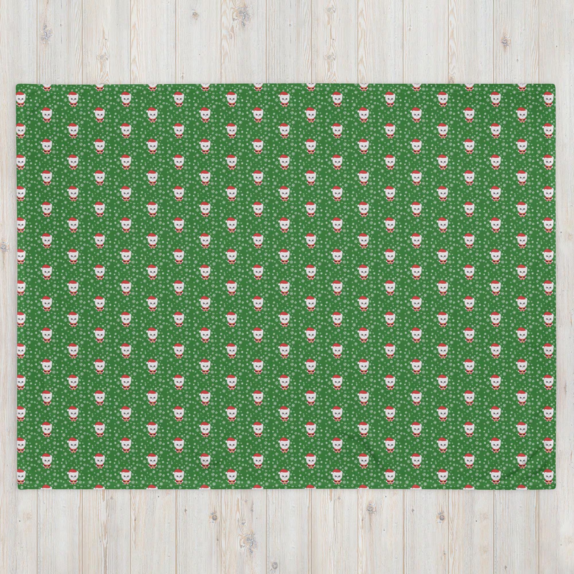 Jiniret Santa Blanket – SKZOO Christmas Blanket – Hyunjin Holiday K-Pop Throw