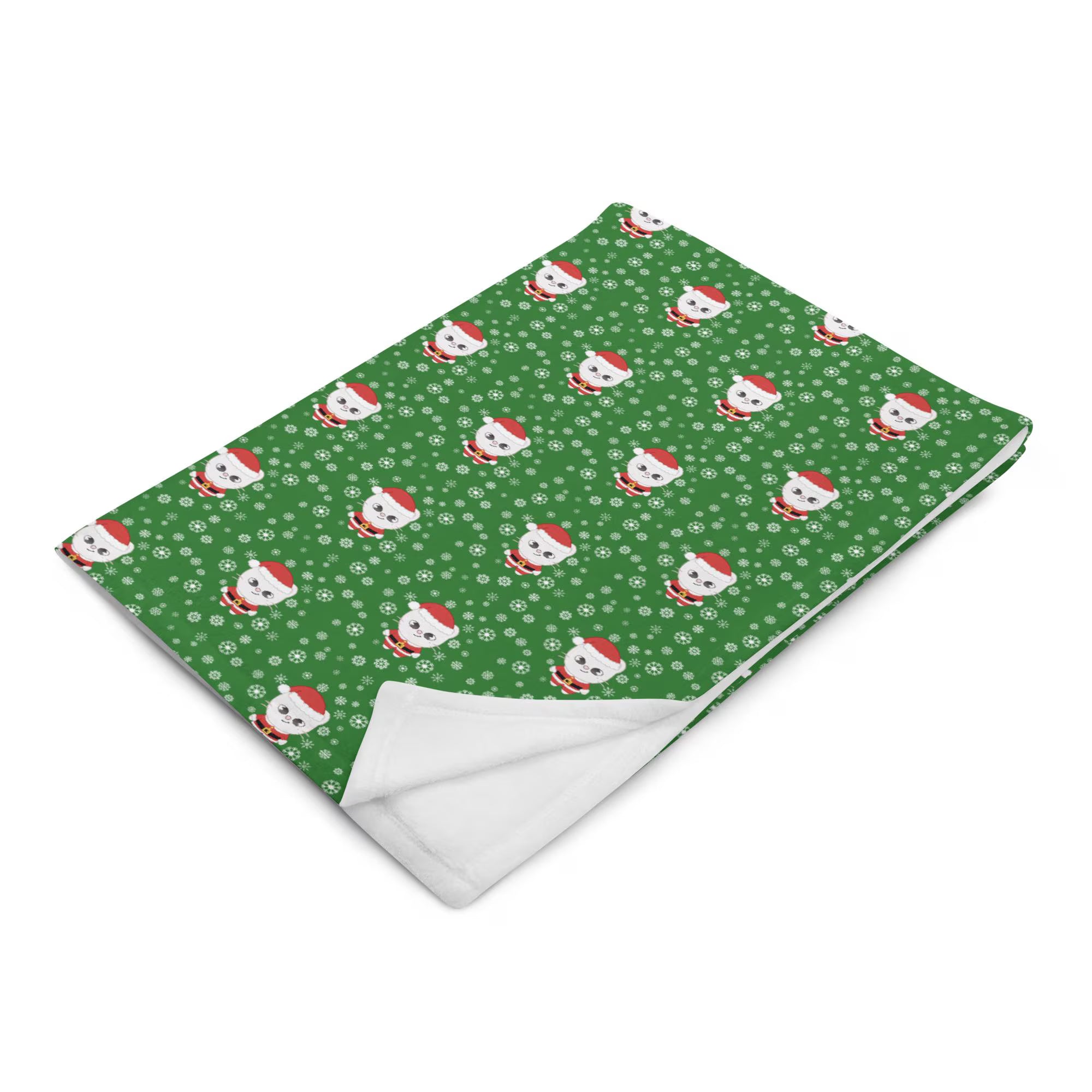 Jiniret Santa Blanket – SKZOO Christmas Blanket – Hyunjin Holiday K-Pop Throw