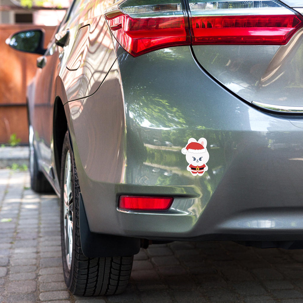 Leebit Santa Sticker • SKZOO Lee Know Christmas Vinyl Decal