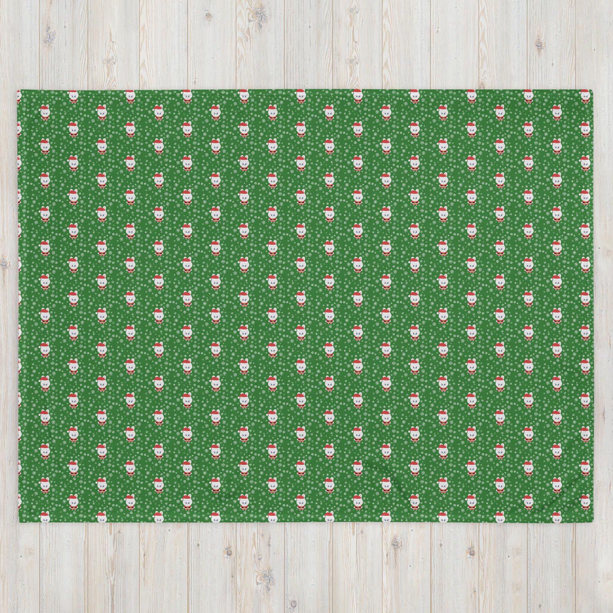 Leebit Santa Blanket – SKZOO Christmas Blanket – Cozy Holiday K-Pop Throw