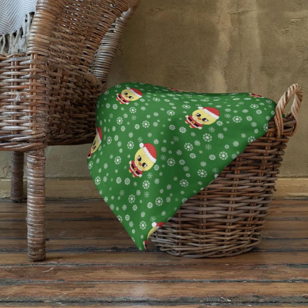 BbokAri Santa Blanket – SKZOO Christmas Blanket – Cozy Holiday K-Pop Throw