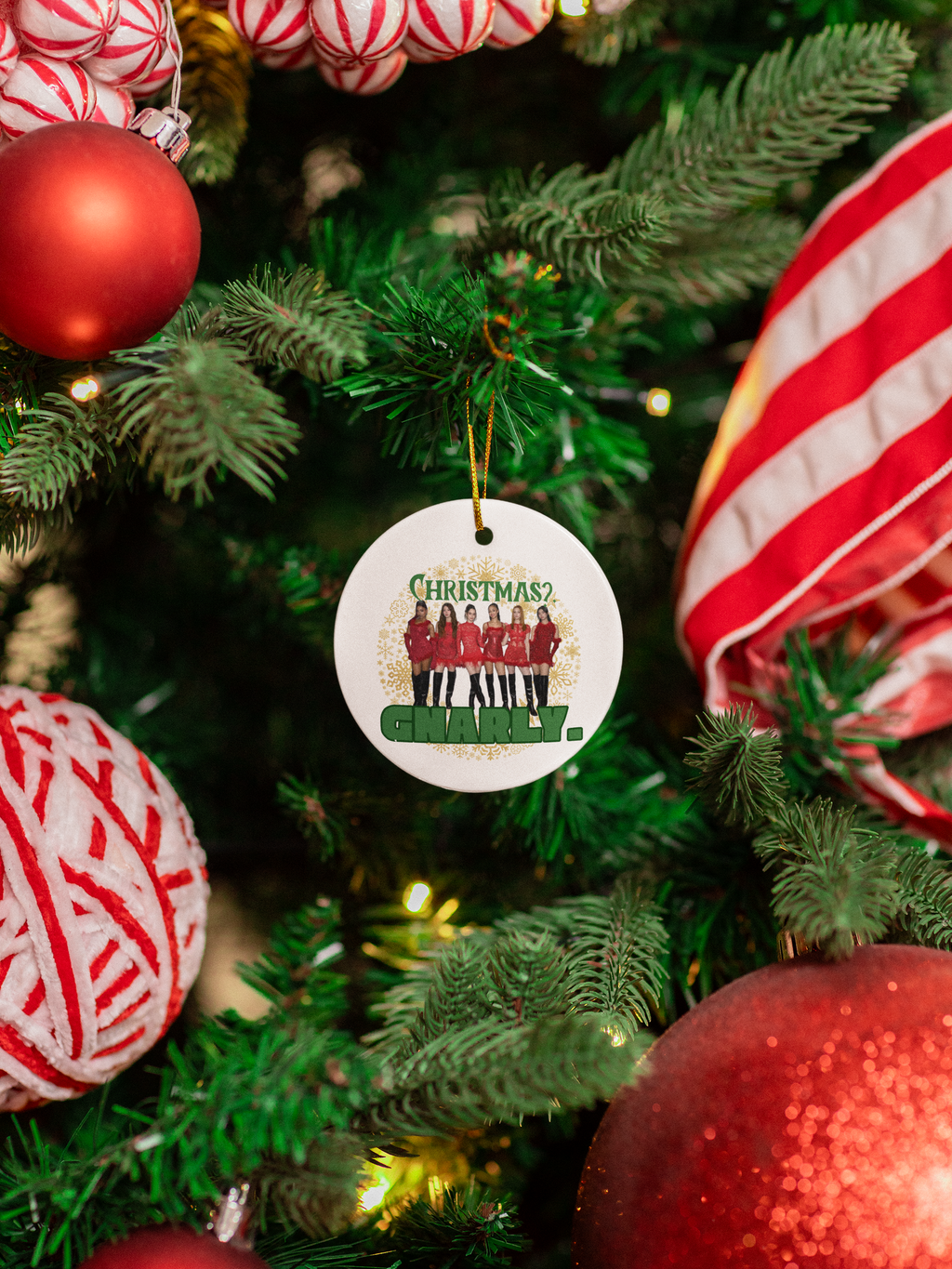 Katseye Kpop Christmas Ornament | Eyekon Holiday Decor